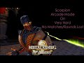 Mortal Kombat vs. DC Universe - Scorpion Arcade Mode On Very Hard No Matches/Rounds Lost