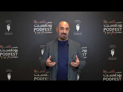 محمد قاسم، مقدم بودكاست "سايوير" Podfest Dubai 2022