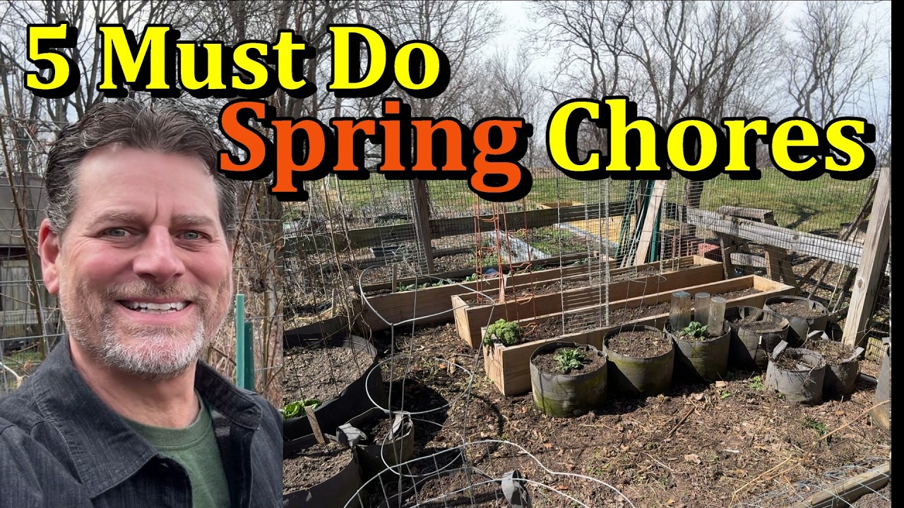 5 Early Spring Garden Chores to Start the Season (Good Habits = A Great Garden)