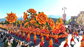 Parade Bunga Spektakuler Meriahkan Kota, Ribuan Warga Padati Arena Perayaan 