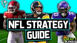 NFL DRAFTKINGS DFS  STRATEGY GUIDE | HOW TO USE FANTASY CRUNCHER IN NFL DFS