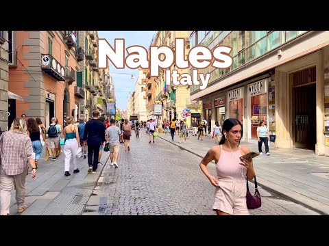 Naples, Italy 🇮🇹 - Summer 2022 - 4K-HDR Walking Tour (▶110min)