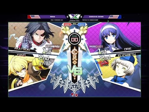 F@X 333 BBTAG - RNGG Vs. Doriavis Dawn - BlazBlue: Cross Tag Battle Winners Finals