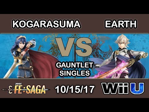 2GGC: FE Saga - Kogarasuma (Lucina) Vs. Earth (Corrin) - Gauntlet Singles