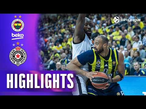 Horton-Tucker Leads a HARD-FOUGH WIN | Fenerbahçe - Partizan | R29 BASKETBALL HIGHLIGHTS 2025-26