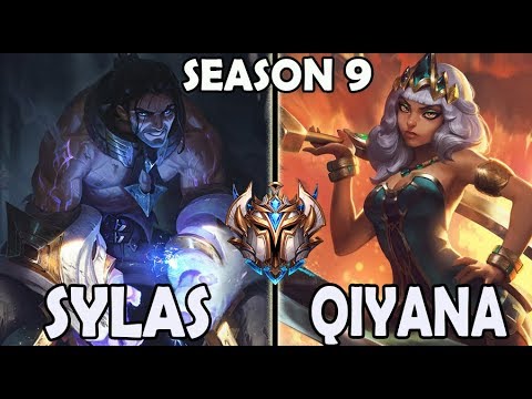 SKT T1 Faker SYLAS vs QIYANA (MID) Ranked Challenger Korea