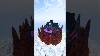 Minecraft Nether Castle Build Timelapse 🤯