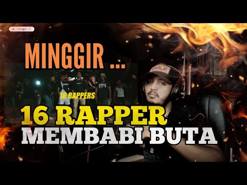 [ REACTION AJIB ✓ ] YAF PROJECT - YAF N'DIR || 16 Rapper From Kei ✊