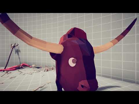 GIANT BISON(Animal Kingdom) vs VARIOUS UNITS (Same Price)  - Totally Accurate Battle Simulator TABS