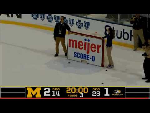 Michigan - Mike Legg, Brendan Morrison and Marty Turko  wicked score o goals