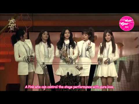 [SoshiAPinkSubs][150124] JTBC The 29th Golden Disk Awards Best Female Group Performance - A Pink
