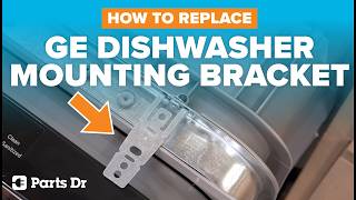 How to Install the Top Mounting Brackets on a GE Dishwasher