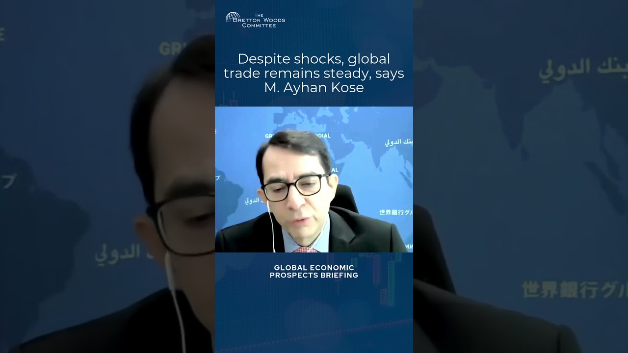 M. Ayhan Kose on Global Trade at BWC's Global Economic Prospects Briefing