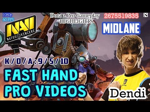 Dendi Playing Tinker - DENDI SUPPORT !? COMEBACK IS REAL - Dota 2 Pro Videos Highlights