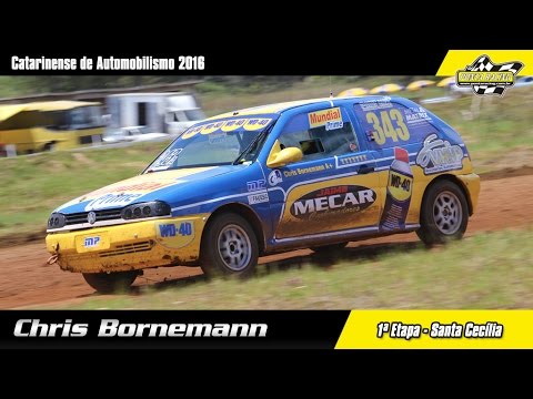 Chris Bornemann - 1ª Etapa Catarinense de Automobilismo 2016 - Santa Cecília