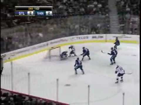 Vancouver Canucks vs St. Louis Blues 1/9/09