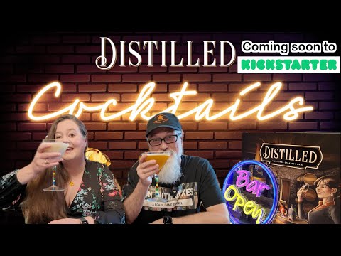Cocktails | The amazing expansion for the Board Game Distilled | Paverson Games | First Impressions