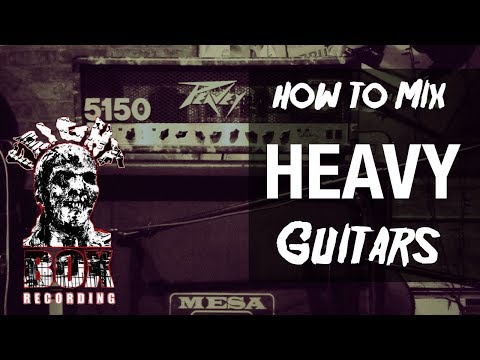 How To Mix HEAVY Guitars - Metal Mixing Tips