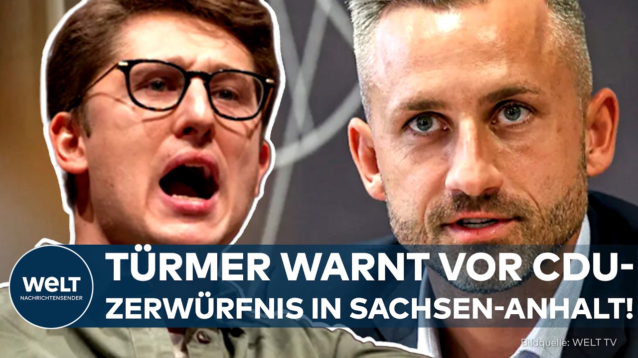 MACHTKAMPF IN SACHSEN-ANHALT: Juso-Chef attackiert die CDU und fordert neuen Gegenkandidaten!