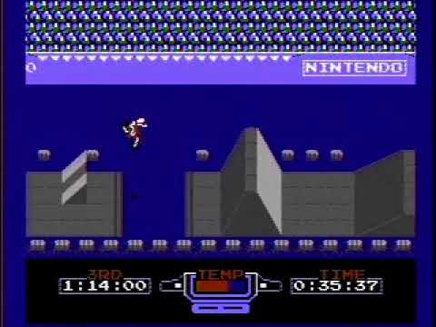 Excitebike (NES) - Track 5: 41.39 *World Record*