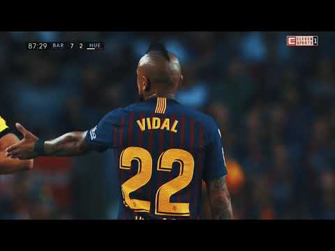 Arturo Vidal VS Huesca ● [02/09/18 (English Comments)] 1080pᴴᴰ