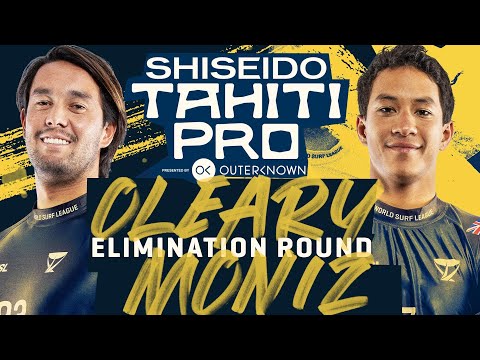 Connor O'Leary vs Seth Moniz | SHISEIDO Tahiti Pro - Elimination Round Heat Replay