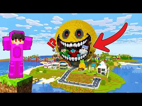 Giant VERITY Try to Killed my Friends in Minecraft!!