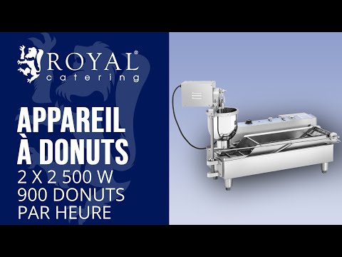 video - Occasion Appareil à donuts - 2 x 2 500 W - 23 l