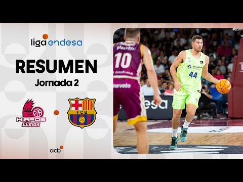 Hiopos Lleida - Barça  (74-78) RESUMEN | Liga Endesa 2024-25