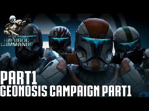 star wars republic commando Walkthrough Part 1 Geonosis campaign PART1