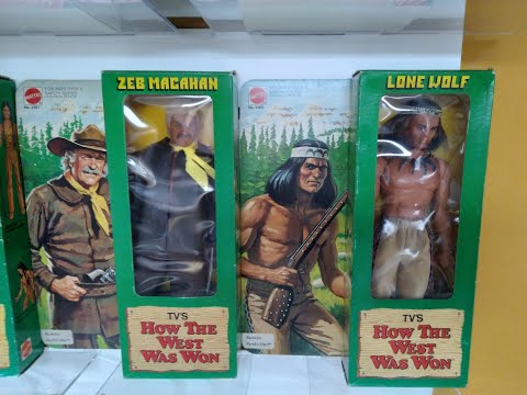 Mattel Vintage How the West Was Won Big Jim Action Figure Set! Toy History!