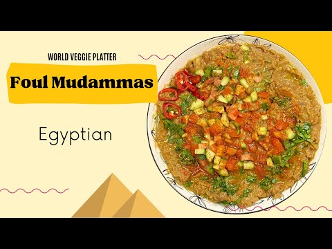 Foul Mudammas-Fava Beans! Simple Egyptian Foul Mudammas Recipe | HOW TO MAKE VEGAN FUL MEDAMES