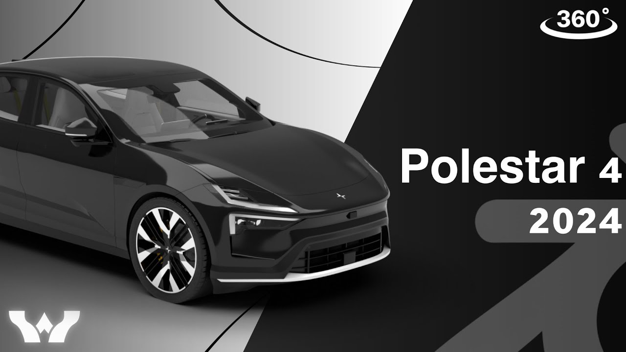 ポールスター 4 2024 3Dモデル