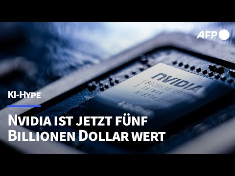 Nvidia ist jetzt fünf Billionen Dollar wert | AFP