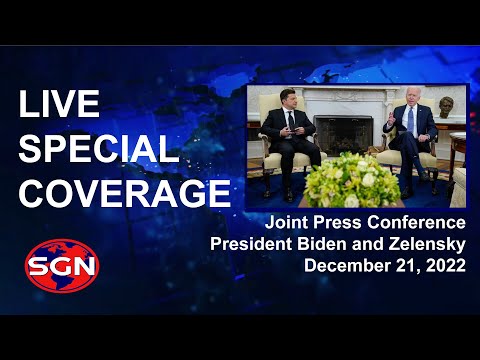 LIVE COVERAGE: Joint Press Conference with US President Biden and Ukrainian President Zelensky
