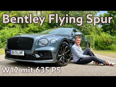 Bentley Flying Spur W12 (635 PS): 333 km/h schnelle Luxuslimousine im Test | Review | 2022
