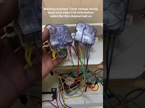 Washing machine timer faulty Change wiring Reviewing full information next video
