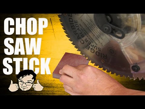 The most important chop saw safety accessory!