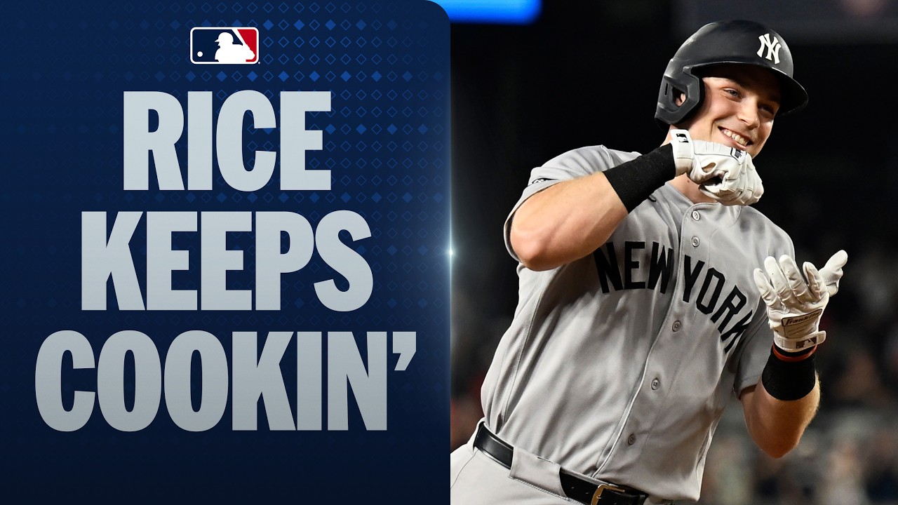 Ben Rice crushes home run No. 29 for the New York Yankees! 🍚 (7 HR in his last 10 games! 😤)