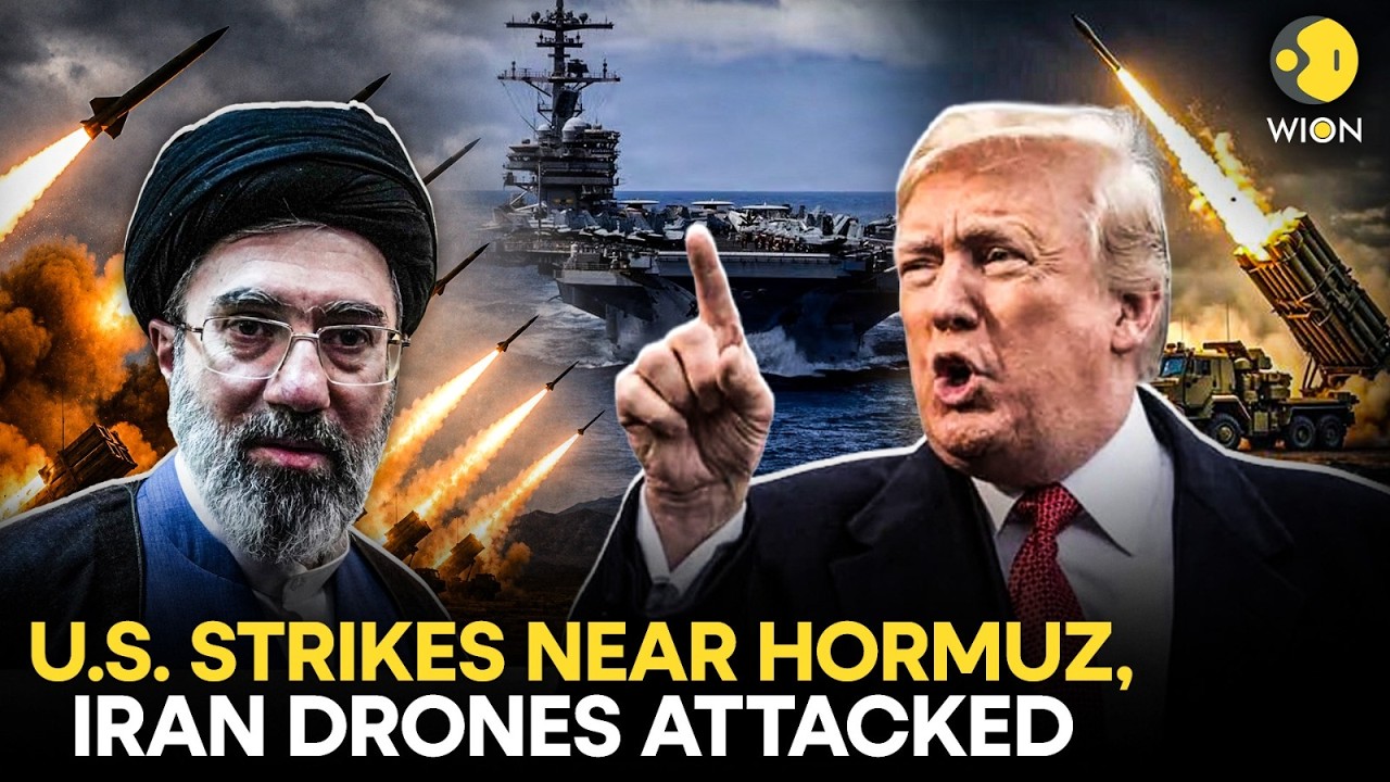 US-Iran War LIVE: US Shoots Down Iranian Drones, Strikes Radar Sites Near Strait of Hormuz | WION