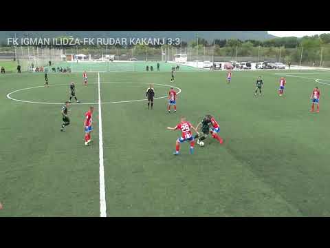 6.kolo Federalne lige za JUNIORE - FK IGMAN ILIDŽA-FK RUDAR KAKANJ 3:3