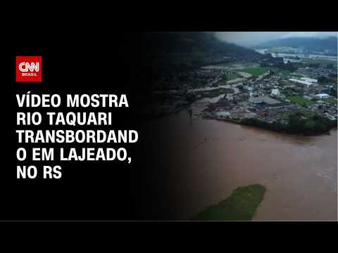 Previsão do tempo: Rio Taquari estabiliza mas segue em alerta em lajeado | CNN NOVO DIA
