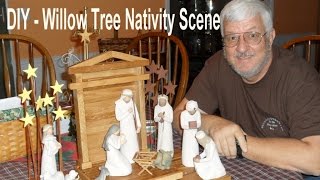 preview picture of video 'DIY Willow Tree Nativity Scene'