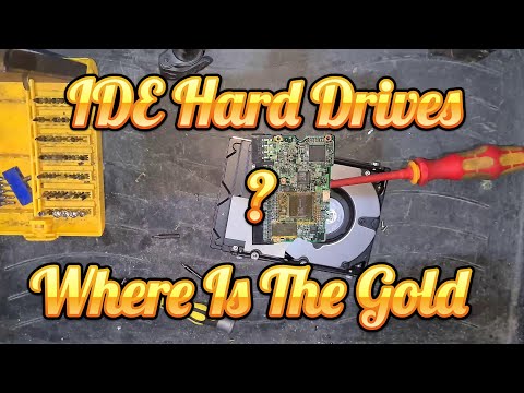 E181 IDE Hard drives Where Is The Gold Devil forge copper gold silver platinum refining