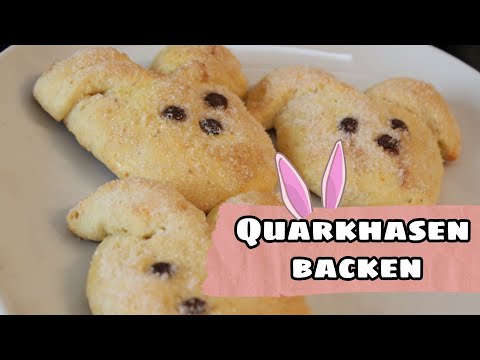Quarkhasen backen