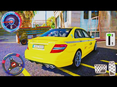 US Prado Car Taxi Cab Simulator 3D - Car Driving in Open World City - Android GamePlay #2
