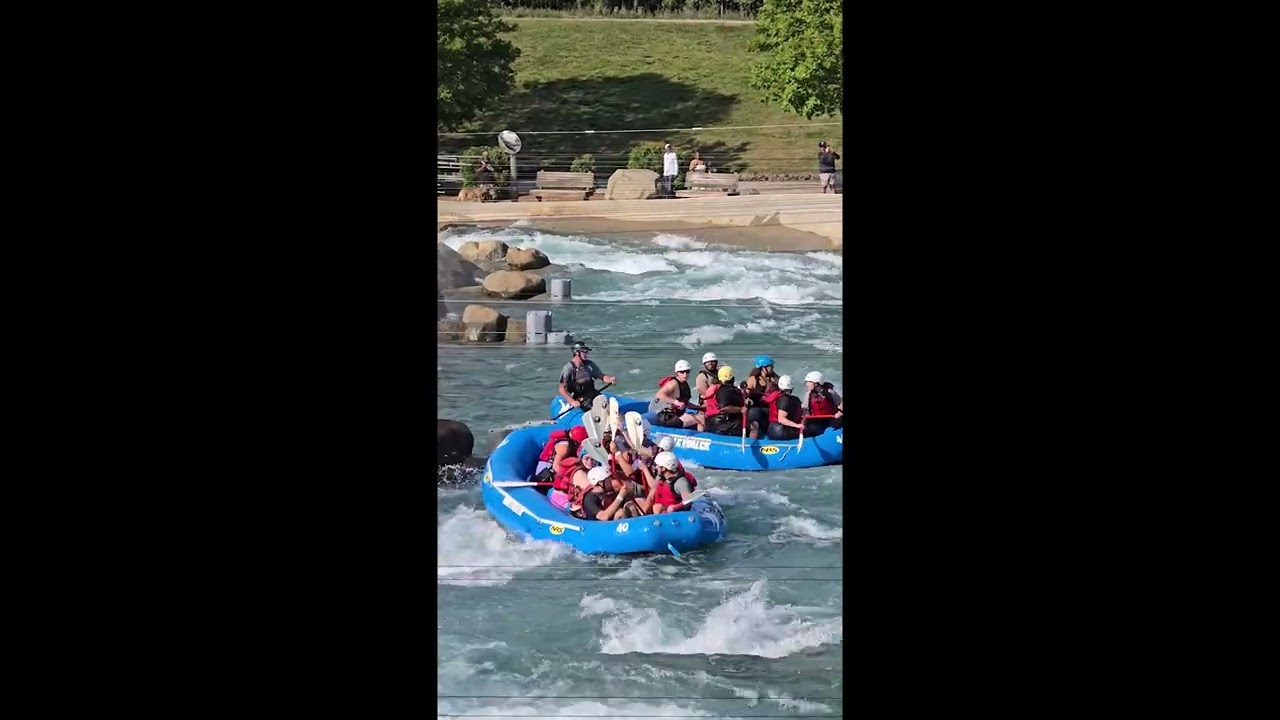 Whitewater Guide Dives Back Onto Raft || ViralHog