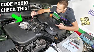 DODGE CHARGER CODE P0010 CAMSHAFT POSITION ACTUATOR A BANK 1, CHECK ENGINE LIGHT VVT SOLENOID