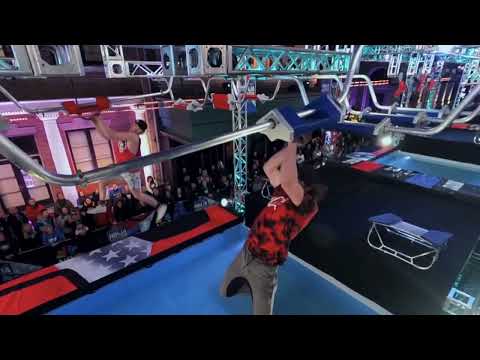 Kai Beckstrand vs. Kaden Lebsack - Safety Pass Race | American Ninja Warrior Season 15