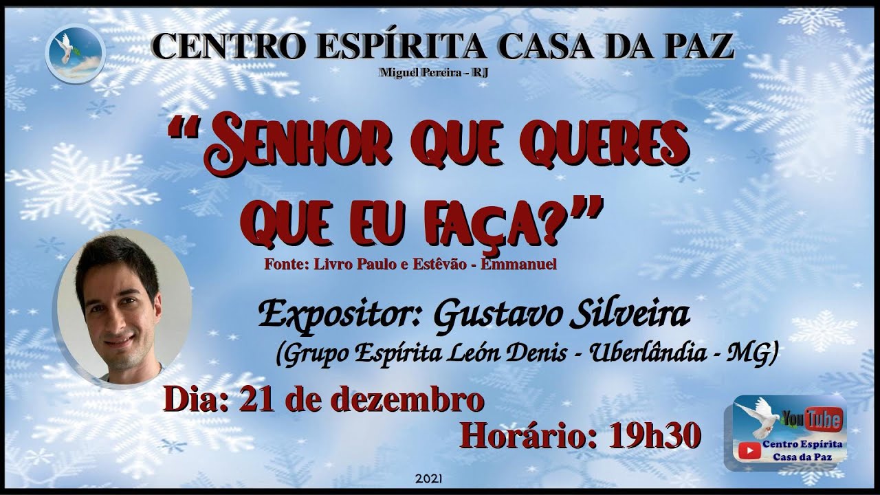 "SENHOR, QUE QUERES QUE EU FAÇA?" - Gustavo Silveira